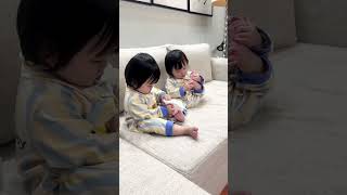 是个懂仪式感的宝宝#人类幼崽迷惑行为#人类幼崽到  #baby