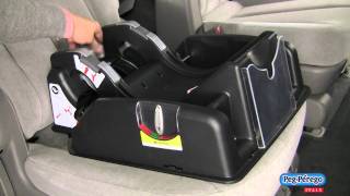 2011 Car Seat - Peg Perego Primo Viaggio SIP 30/30 -  How to Install Using LATCH System Base