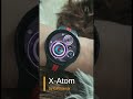 x atom watch face