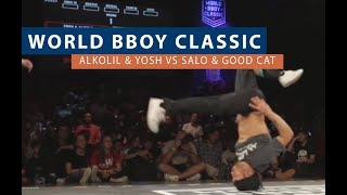 Alkolil \u0026 Yosh vs Salo \u0026 Good Cat | TOP 16 | WORLD BBOY CLASSIC 2018