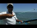 fishing with the okuma srt inshore premier rod. jiggin jerry