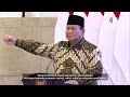 Prabowo Serahkan Dokumen APBN 2025