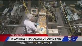 Tyson plant managers fired