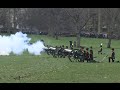 Gun salute marks anniversary of Queen Elizabeth II's accession to the throne