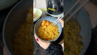 Trying a new Maggie Recipe 🍜 #shorts #youtubeshorts #whatieatinaday #food #recipe #maggi