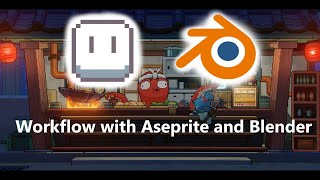 Workflow with Aseprite and Blender tutorial.