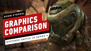 Doom Eternal Graphics Comparison: Nintendo Switch vs. Xbox Series X