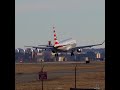 #shorts #americanairlines flight AA3444 landing on Runway 19 at DCA with ATC