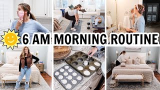 6 AM MORNING ROUTINE | MORNING ROUTINE MOM OF 2 SCHOOL DAY