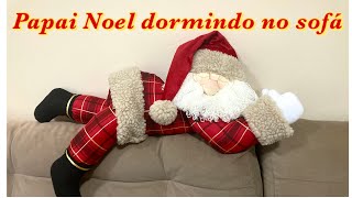 Papai Noel cochilando