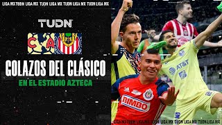 ¡Dale play y Disfruta! 🦅🐐 Los GOLAZOS del Clásico Nacional en el Azteca 🔥 | TUDN