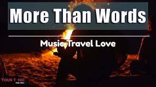 More Than Words | Acoustic Love Song Cover | -Music Travel Love