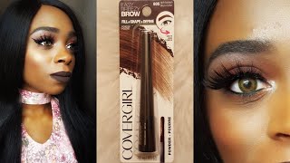 CoverGirl Easy Breezy Brow Fill+Shape+Define Powder Review/ Updated Brow Routine