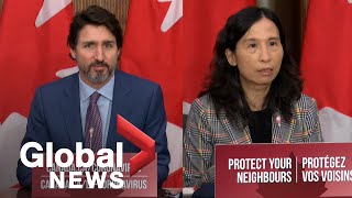 Coronavirus: Trudeau says decision on schools, potential lockdown up to provinces | FULL