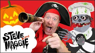 Happy Halloween Pirate, Sea Animals, Mr. Sun, Trick or Treat from Steve and Maggie | Wow English TV