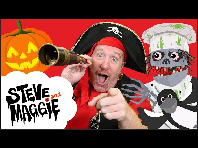 Happy Halloween Pirate Sea Animals Mr Sun Trick Or Treat From Steve