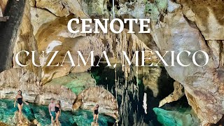 CENOTE IN CUZAMA, MEXICO