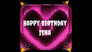 #happy #birthday #wishes#isha #whatsapp #status