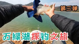 万绿湖野钓天堂 床车在湖边安营扎寨 鱼种丰富钓到不想走！