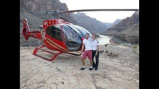 Jag flög helicopter över Lasvegas