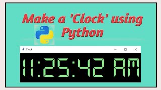 How to make a digital Clock using Python language | tkinter | python programming