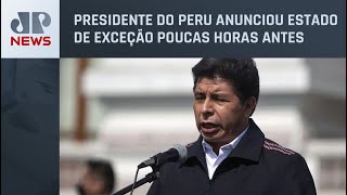 URGENTE: Congresso aprova impeachment contra Pedro Castillo