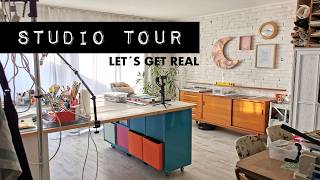 WELCOME TO MY STUDIO - have a look behind the scenes - ART STUDIO TOUR 2025