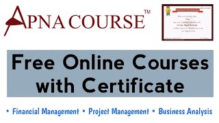 Free Online Courses with Certificate | Apna Course | Financial Management | Business Analysis