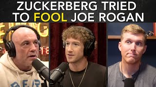 Mark Zuckerberg Caught LYING and STUNS Joe Rogan