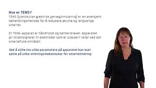 TENS/TEMS for smertelindring og muskelrehabilitering