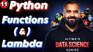 Functions and Lambda in Python Explained in Hindi | Ultimate Data Science Series