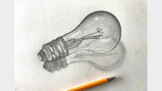 Sketch Challenge Week 9 | How To Draw Light Bulb | Object Drawing