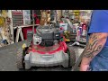 Snapper Self Propelled Push Mower: Changing Engines