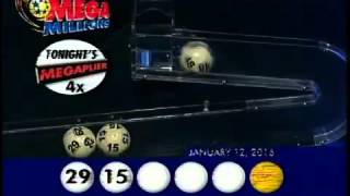 2016 01 12 Mega Millions Numbers and draw results