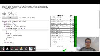 CodingBat Java Array-2 sum13