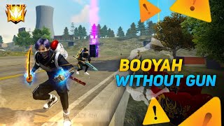 NO GUN BOOYAH ON THE GRANDMASTER LOBBY || WORTH WATCHING GRANADE FIGHT !! 😋
