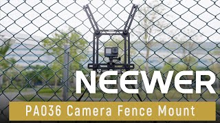 Introducing the NEEWER PA036 Camera Fence Mount with Phone Holder \u0026 Action Camera Adapter