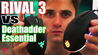 Razer Deathadder Essential vs SteelSeries Rival 3 - No Question About It! (Gaming Mouse Comparison)