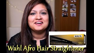 Wahl Afro Hair Straightener Review