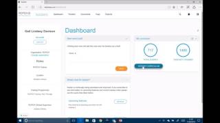 RCPCH Kaizen eportfolio training 6- Dashboard