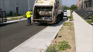 NYC Sanitation Truck on Stormcrete® Gutter