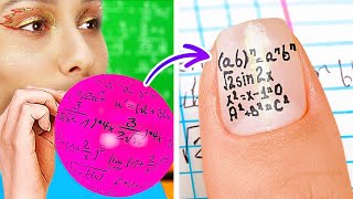 DIY ART HACKS AND TRICKS || Genius School Hacks Every Student Needs To Know By 123GO!GOLD