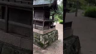 【吉備津彦神社】途中にあるこの祠みたいなのが何なのか？#youtube #吉備津彦神社　#岡山　#お寺　#神社　#鳥居　#祠　#ほこら #ショート　#建物　#平日　#観光　#歴史　#綺麗　#曇り