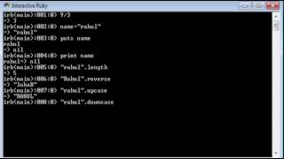 Ruby Chapter-1: Getting Started With Ruby