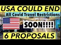 REPEAL OF ALL USA COVID-RELATED TRAVEL RESTRICTIONS PUSHED! IT COULD COME SOONER THAN YOU THINK!