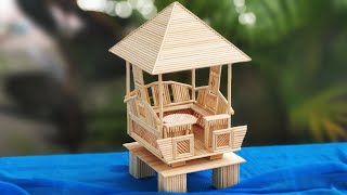Miniature Morib Beach Hut | Step by Step tutorial