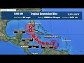 Tropical Depression 9 forms with Florida in expected path