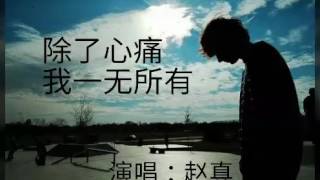 《除了心痛我一无所有》  演唱：赵真