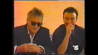 Roger Taylor, John Deacon & Brian May - Italy 1989
