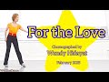 For the Love linedance - beginner NC - Wandy Hidayat  - February 2025